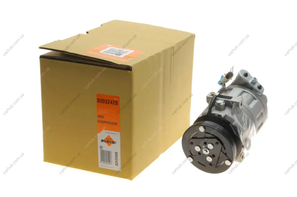 Компресор кондиціонера Opel Astra H/Zafira B 1.7D 04- NRF 32428 (фото 1)