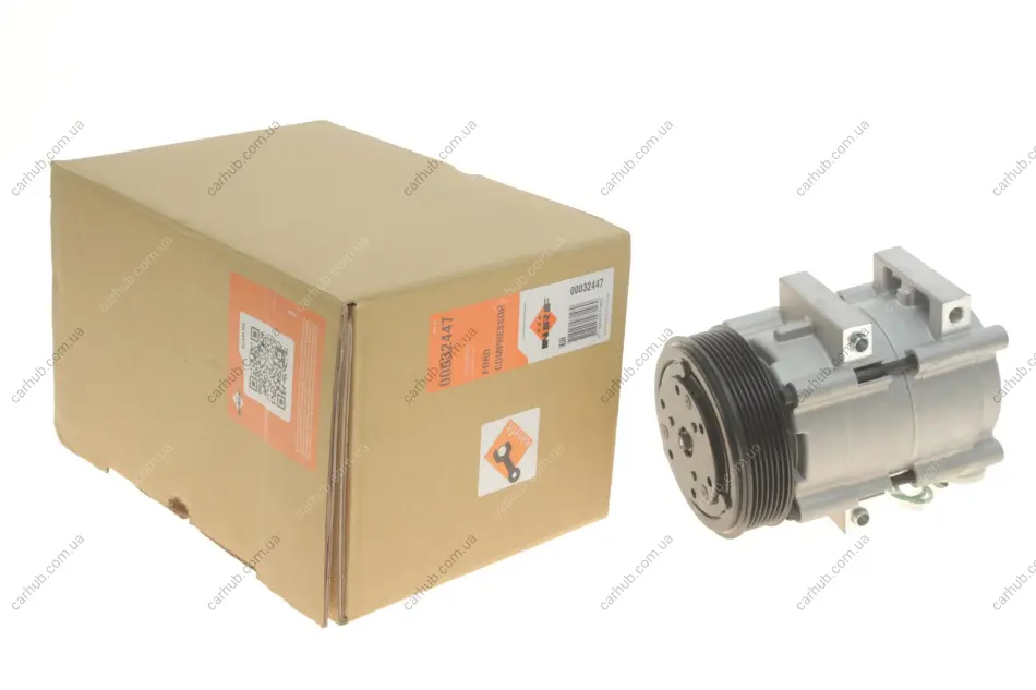 Компресор кондиціонера Ford Transit 2.4D/3.2D 00-14 NRF 32447 (фото 1)