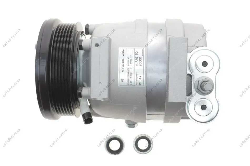 Компресор кондиціонера Chevrolet Lacetti/Nubira 1.4-1.8i 05-11 NRF 32484 (фото 1)