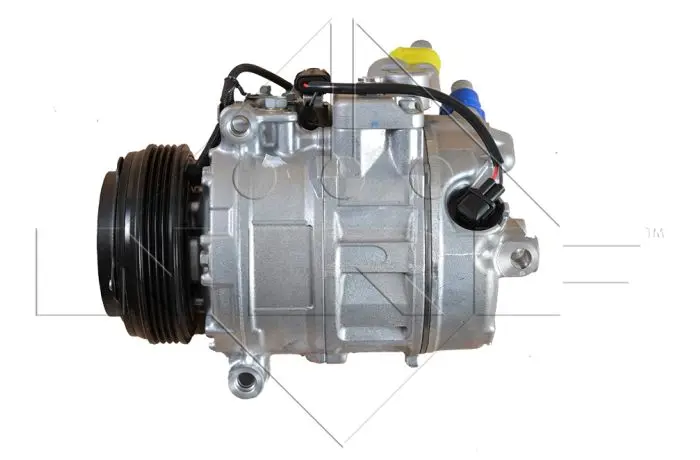 Компресор кондиціонера BMW (E60/E61) 3.0d/xd (M57) 02- (4PK/d=110mm) NRF 32525 (фото 1)