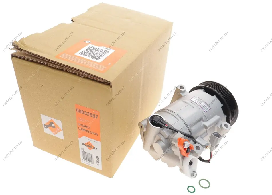 Компресор кондиціонера Renault Grand Scenic III/Megane III 1.9dCi/2.0TCe 08- NRF 32597 (фото 1)