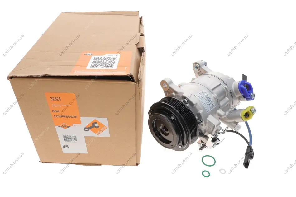 Компресор кондиціонера BMW 3 (E90-E93)/5 (F10/F11)/X1 (E84) 1.6-2.0D N47 04- NRF 32825 (фото 1)