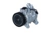 Компресор кондиціонера BMW 3 (E90) 2.0d/d xDrive (N47) 04- (6PK/d=110mm) NRF 32837 (фото 2)