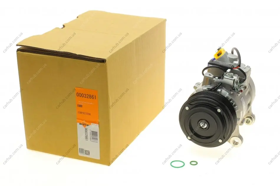Компресор кондиціонера BMW 3 (F30/F80)/5 (F10//F11)/7 (F01/F02/F03) 2.0i/3.0D 08-18 NRF 32861 (фото 1)