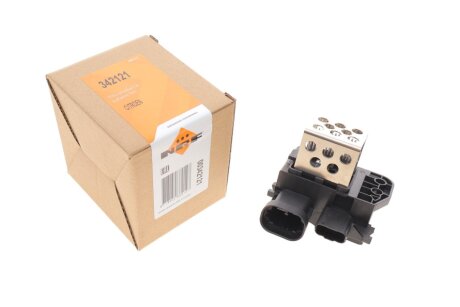 Резистор вентилятора охлаждения двигателя Citroen Berlingo/Peugeot Partner 1.6HDI 08- NRF 342121