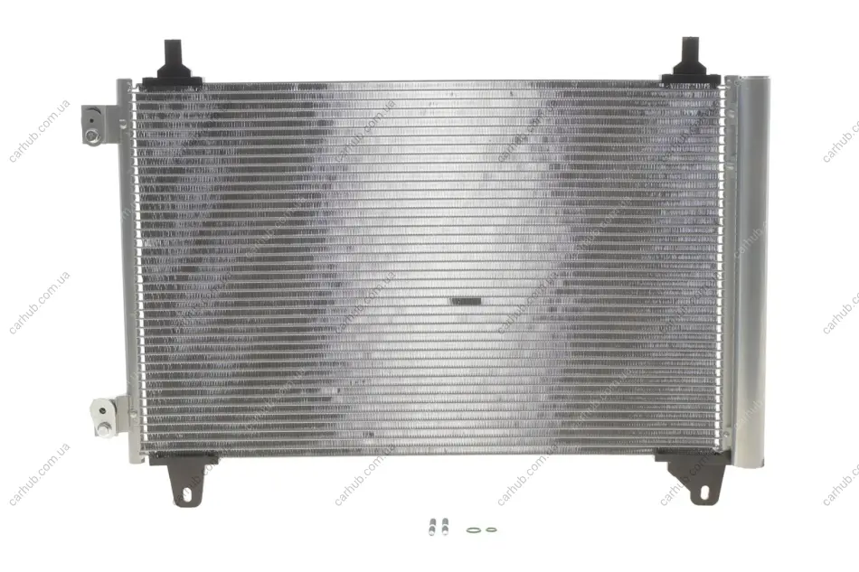 Радіатор кондиціонера (з осушувачем) Citroen C4/Peugeot 208/2008 1.2 PureTech/1.5 BlueHDi 19- NRF 350616 (фото 1)