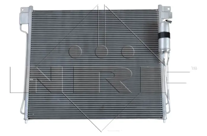 Радіатор кондиціонера (з осушувачем) Nissan Navara NP300 2.5 dCi 05- NRF 35582 (фото 1)