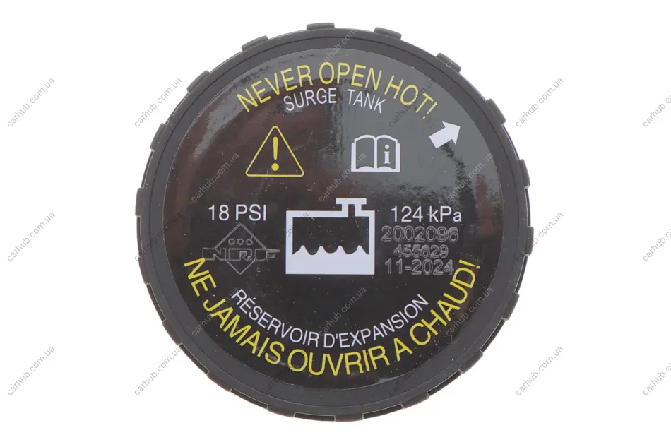 Кришка бачка розширювального Jeep Cherokee/Chrysler 300C/M 95- NRF 455629 (фото 1)