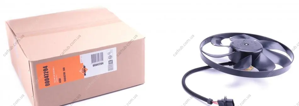 Вентилятор радіатора (електричний) Skoda Fabia/Octavia/VW Golf iV 1.0-1.4 16V 99-07 NRF 47204 (фото 1)