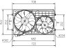 Вентиляторы радиатора (электрические) VW Caddy 04-11 (диффузором)) NRF 47394 (фото 5)