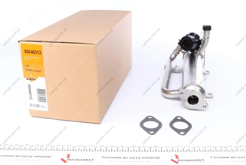 Радіатор рециркуляції ВГ з клапаном EGR VW Passat/Golf V 2.0TDI 05- NRF 48312 (фото 1)