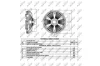 Муфта вентилятора Renault Mascott 04-10 NRF 49040 (фото 5)
