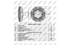 Муфта вентилятора MB Vario 4.3TD OM904 NRF 49063 (фото 5)
