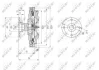 Муфта вентилятора Nissan Patrol 2.8TD 97-00/Pick Up 2.5dCi/Di 02- NRF 49573 (фото 2)