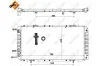 Радіатор охолодження Citroen Jumper/Fiat Ducato/Peugeot Boxer 94- (+AC) NRF 52062 (фото 5)