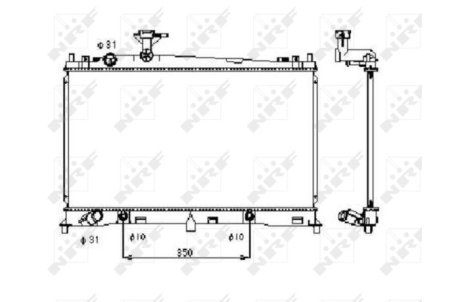 Радиатор NRF 53410