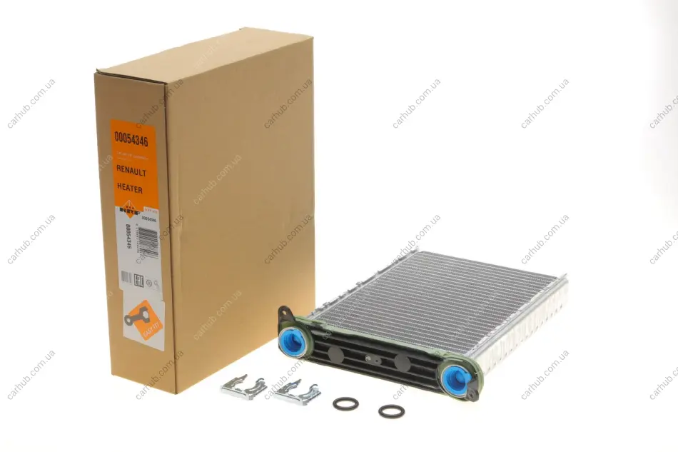 Радіатор пічки Renault Trafic/Opel Vivaro 1.6 dCi 14- NRF 54346 (фото 1)