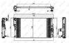 Радіатор охолодження BMW 1 (F20/F21)/3 F30/F34)/4 (F36/F33) 1.5-3.0i (B38/N20/N55) NRF 58413 (фото 2)