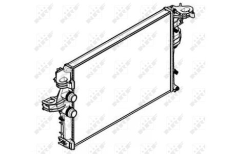 Радиатор NRF 58430