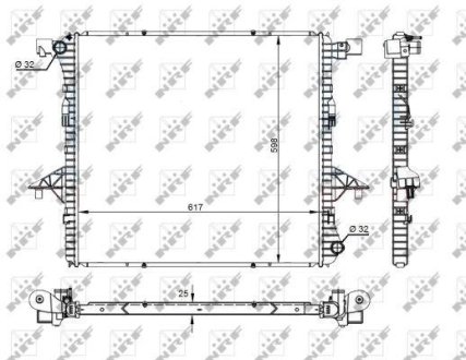 Радіатор NRF 59145