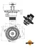 Термостат BMW 5 (E39)/7 (E38) 3.5/4.4i 96-04 (105°C) (M62) NRF 725005 (фото 2)