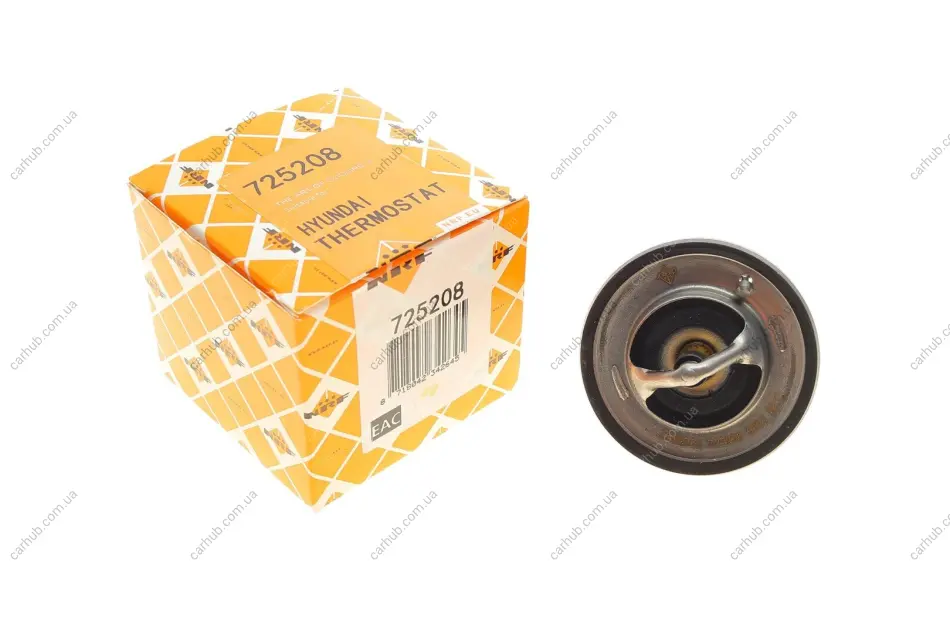 Термостат Hyundai Accent/Elantra/Kia Rio/Ceed/Sportage 1.0-2.0 06- (82°C) NRF 725208 (фото 1)