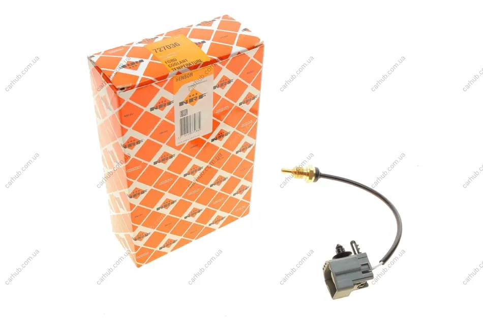 Датчик температури охолоджуючої рідини Ford Connect 1.8 TDCi 02-13 (M12x1.75) NRF 727036 (фото 1)