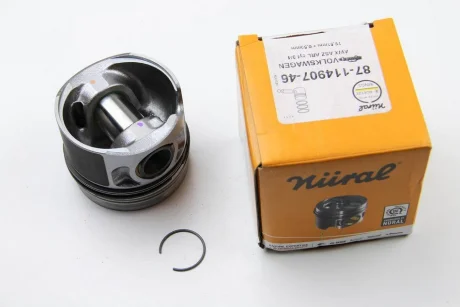 Поршень 80 (+0,5) AUDI A3, A4 B6, A6 C5 FORD GALAXY I SEAT ALHAMBRA, CORDOBA, IBIZA III, LEON, TOLEDO II SKODA FABIA I, OCTAVIA I, SUPERB I VW BORA, BORA I, CALIFORNIA T5 CAMPER 1.9D 02.00-03.10 NURAL 87-114907-46