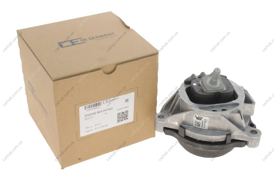 Опора двигуна (R) BMW X3 (F25)/X4 (F26) 14-18 B47 D20 OE GERMANY OE Germany 801211 (фото 1)
