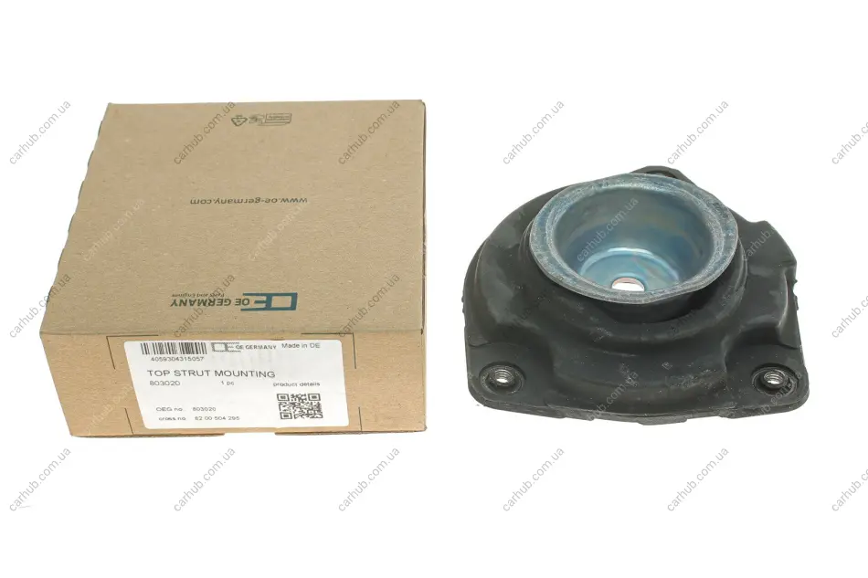 Подушка амортизатора (переднього) Nissan Micra/Renault Clio 1.4/1.5dCi/1.6 16V 03- (R) OE GERMANY OE Germany 803020 (фото 1)