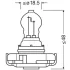 Лампа (картон 1шт) PS24W 12В 24Вт PG20/3 Original OSRAM 5202 (фото 2)