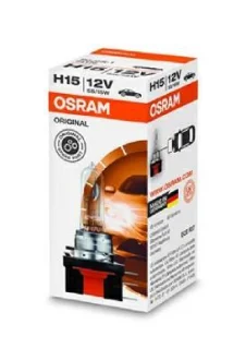 Лампа (картон 1шт) H15 12В 55/15Вт PGJ23T-1 Standard OSRAM 64176