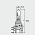 Лампа (картон 1шт) H15 24В 60/20Вт PGJ23T-1 Standard OSRAM 64177 (фото 2)