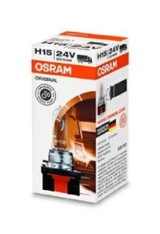 Лампа (картон 1шт) H15 24В 60/20Вт PGJ23T-1 Standard OSRAM 64177