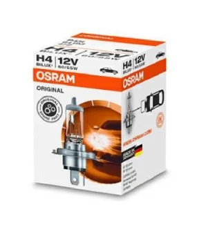 Лампа (картон 1шт) H4 12В 60/55Вт P43T Standard OSRAM 64193