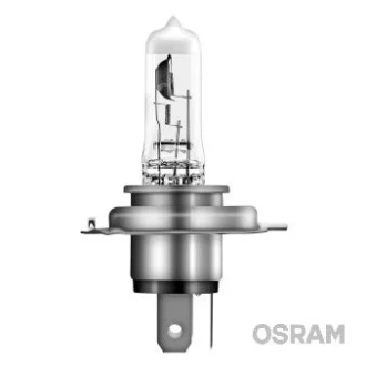 Лампа (картон 1шт) H4 12В 60/55Вт P43T (EN) up to 130m light beam до 100% більшої яскравості Night Breaker Silver OSRAM 64193NBS