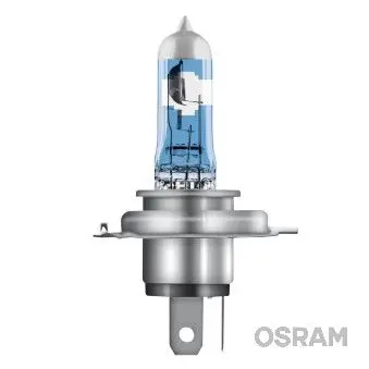 Лампа (картон 1шт) H4 12В 60/55Вт P43T (EN) up to 150% greater brightness (EN) up to 150m light beam (EN) up to 20% whiter light Night Breaker Laser, Білий OSRAM 64193NL (фото 1)