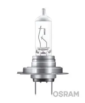 Лампа (картон 1шт) H7 12В 55Вт PX26D (EN) up to 130m light beam до 100% більшої яскравості Night Breaker Silver OSRAM 64210NBS (фото 1)