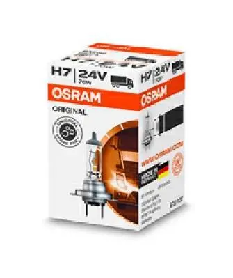 Лампа (картон 1шт) H7 24В 70Вт PX26D Standard OSRAM 64215 (фото 1)