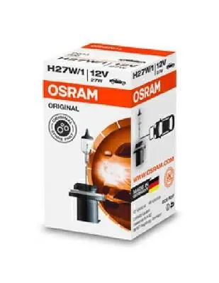 Лампа (картон 1шт) H27W/1 12В 27Вт PG13 Американські автомобілі Standard OSRAM 880 (фото 1)