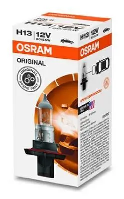 Лампа (картон 1шт) H13 12В 65/55Вт P26,4T Standard OSRAM 9008 (фото 1)
