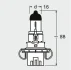 Лампа (картон 1шт) H13 12В 65/55Вт P26,4T Standard OSRAM 9008 (фото 3)