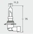 Лампа (картон 1шт) HIR2 12В 55Вт PX22D Standard OSRAM 9012 (фото 3)