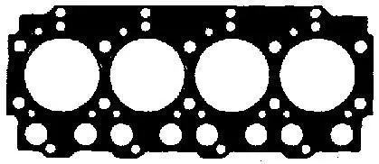 Прокладка ГБЦ (товщина: 1,52мм) CHRYSLER GRAND VOYAGER III, VOYAGER II, VOYAGER III DODGE CARAVAN, RAM FORD SCORPIO I, SCORPIO II JEEP CHEROKEE, GRAND CHEROKEE I 2.5D 01.88-10.02 Payen AY410 (фото 1)
