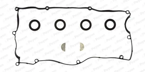 Комплект прокладок клапанної кришки лів/прав HYUNDAI ACCENT III, COUPE I, COUPE II, ELANTRA III, GETZ, MATRIX, SANTA FÉ I, TUCSON KIA CERATO I, RIO II, SORENTO I 1.4-2.7 08.96- Payen HM5374 (фото 1)