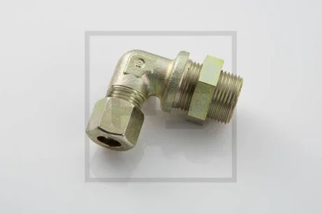 Кріплення TEKALAN, кількість штук в упаковці: 1шт Коліно, M16x1,5 зовнішній, дріт 10x1, із гайкою, метал PE AUTOMOTIVE 07604820A
