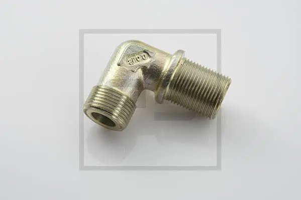 Конектори шланга (кутовий M22x1,5 M22x1,5 розмір вкручування 19/15мм довжина:25/45) PE AUTOMOTIVE 076.070-00 (фото 1)