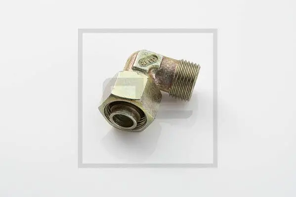 Конектори шланга (кутовий M12x1,5 M12x1,5 метал розмір вкручування 12 14/6мм довжина:19/26 із гайкою) DAF CF 01.19- PE AUTOMOTIVE 076.640-00 (фото 1)