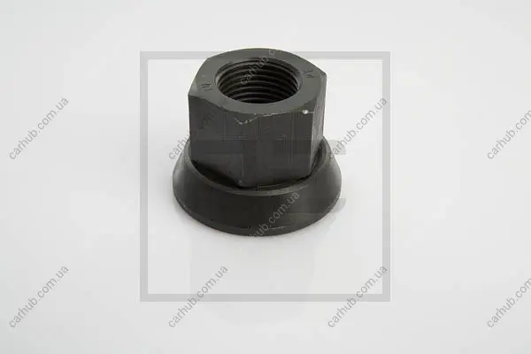 Гайка колеса задн 7/8"-14UNFx34мм VOLVO B10, F10, F12, F16, FM12, N10 01.76-11.08 PE AUTOMOTIVE 077.621-00 (фото 1)