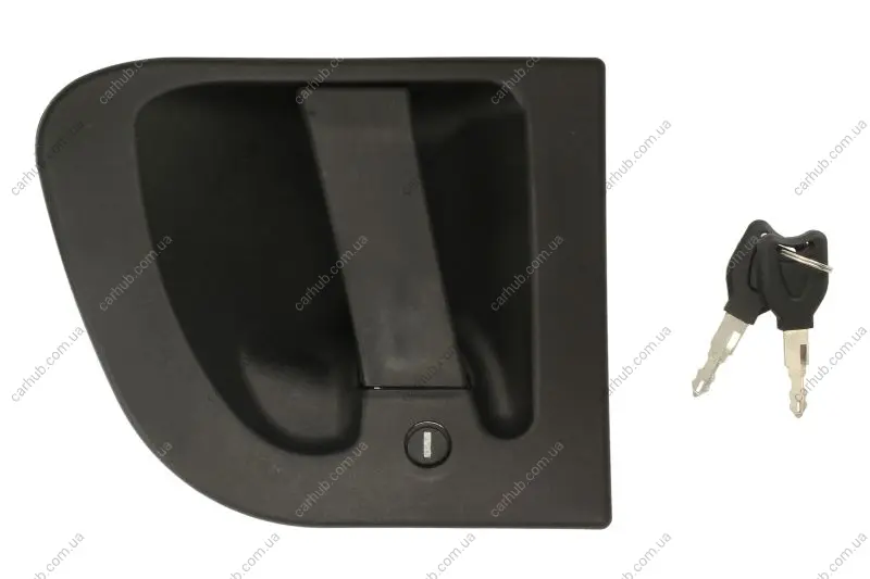 Ручка дверей прав DAF LF 45, LF 55 RVI C, D, KERAX, MIDLUM, PREMIUM, PREMIUM 2 VOLVO B10, B12, B6, B7, B9, F10, F12, F16, FE, FH12, FH16, FH16 II, FL, FL10, FL12, FL6, FLC, FM12, FM7 01.73- PE AUTOMOTIVE 258.400-00 (фото 1)
